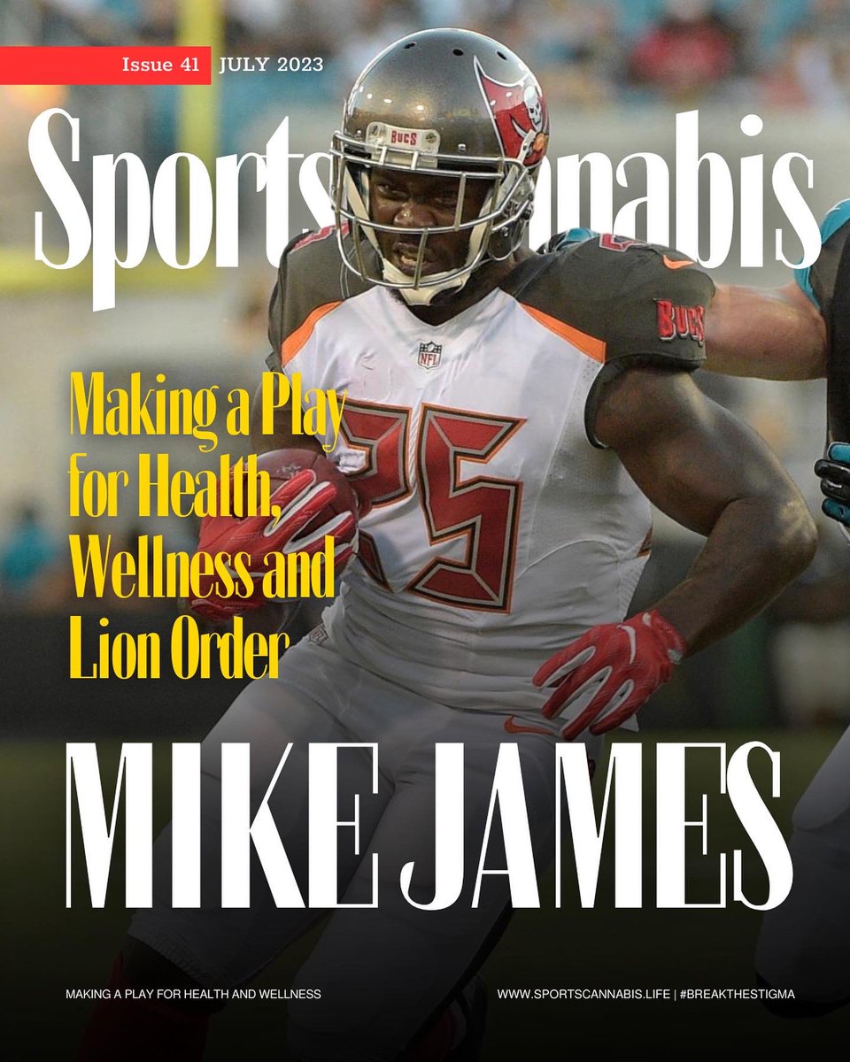 sports_cannabis's tweet photo. From the field to the boardroom, retired NFL Legend, Mike James is making a play for health, wellness and @LionOrder__ by @Romarley .  James made a name for himself on the field dominating as a running back with the Miami Hurricanes before taking his talents to the NFL playing for the Tampa Bay Buccaneers as well as the Detroit Lions. After sustaining an injury Mike James partnered in Cannabis for medical reasons and became the first NFL athlete to apply for therapeutic use exemption;

"Cannabis and the health wellness program I created with a team of medical professionals provided significant relief and allowed me to get back to life without the reliance on opioids. In 2018 I was the first athlete in NFL league history to apply for therapeutic use exemption."

Since retiring Mike James has focused on developing policy and furthering cannabis education. James joined the NFL steering committee in an effort to help foster the cannabis conversation as well as make real tangible gains for players' mental health and well-being.

Learn About His Movement Today;
https://t.co/75C47UTzx4

#SportsCannabis #ChangetheGame #LionOrder #MikeJame #RohanMarley #NFL #healthandwellness #MedicalCannabis #BreaktheStigma