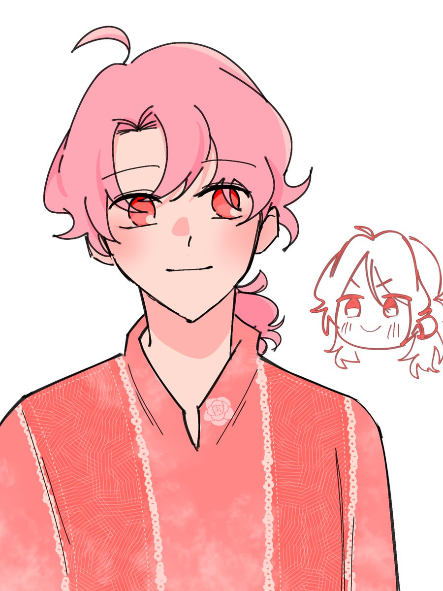 itzmxryyyy's tweet image. One color pallet challenge with my bestiee 

*Except im posting my drawing only XD*