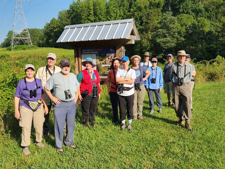 Thanks to all y'all who joined us this past Wednesday at Brumley South for a bird outing led by our very own Kent Fiala! Highlights included an early migrant Northern Waterthrush and a greeting from a Copperhead (from a safe distance, thankfully). 🐍