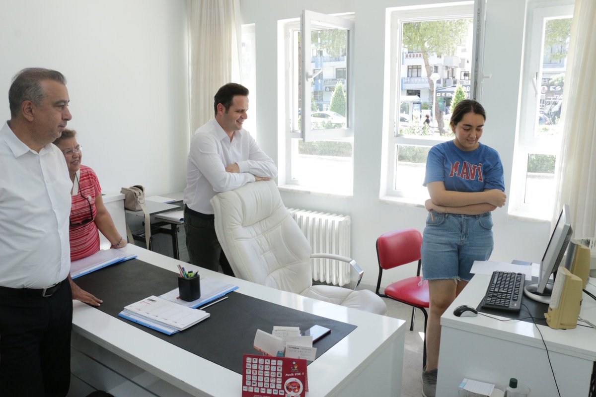 mugla_mem's tweet photo. İl Müdürümüz Sn. @emrecay55 , Milas ilçe programı kapsamında ilk olarak güçlendirme ve onarım çalışmaları tamamlanan ve Bakanlığımızın onayıyla Proje Okuluna dönüştürülen Milas Anadolu Lisesinde incelemelerde bulundu.

@tcmeb https://t.co/2FyKoOH95Q