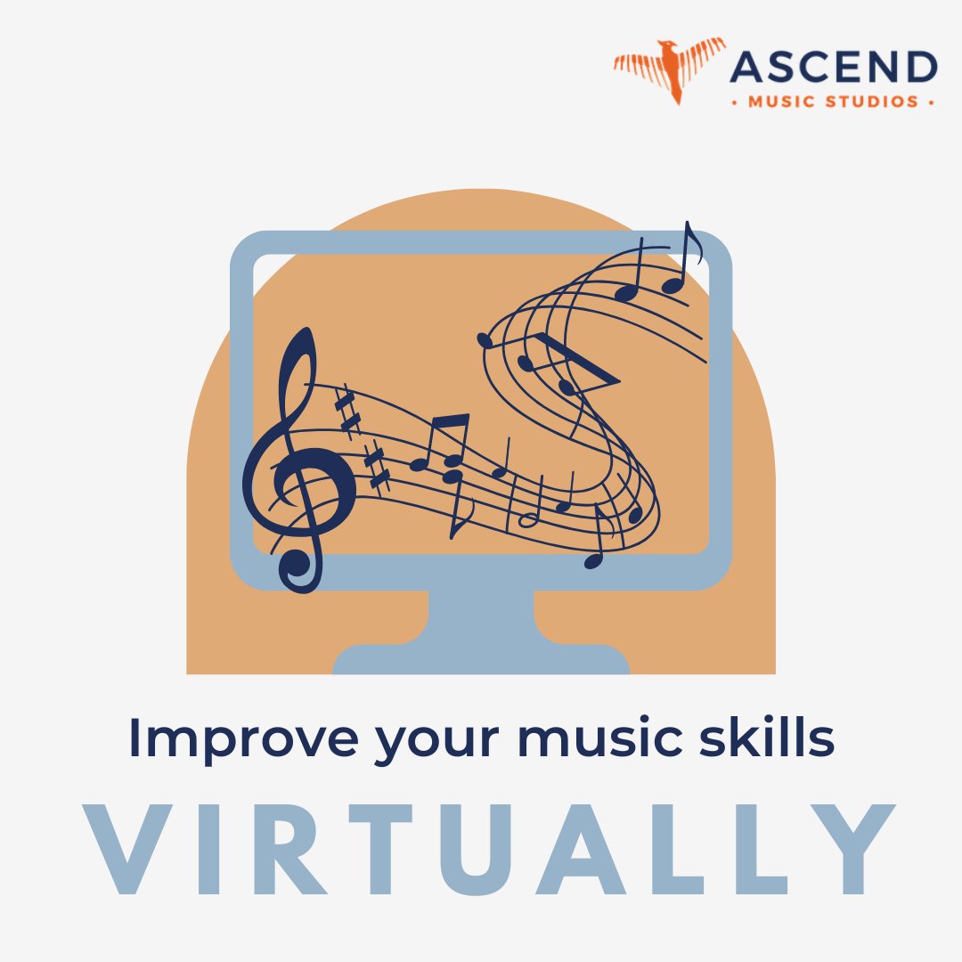 _AscendMusic's tweet photo. Are you tired of dealing with traffic? Do you enjoy staying in the comfort of your own #home? If so, virtual lessons are for you! Regardless of where you are in the world, we offer #musiclessons #virtually! 

Learn more here: https://t.co/b1VIb5dtss https://t.co/3XMVwekRW7