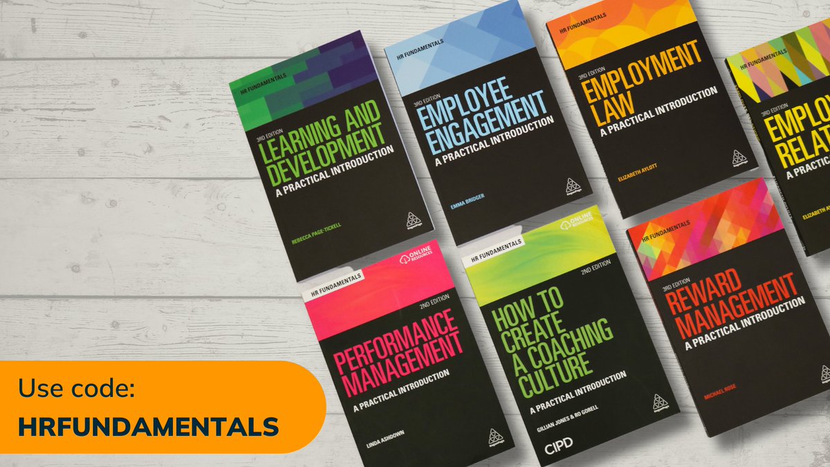 KoganPageHR's tweet image. Only a few days left to save on the #HRFundamentals!

Use code HRFUNDAMENTALS and get your second book half price: bit.ly/3XX5IoM

(Offer ends 01.08.23. T+Cs apply).