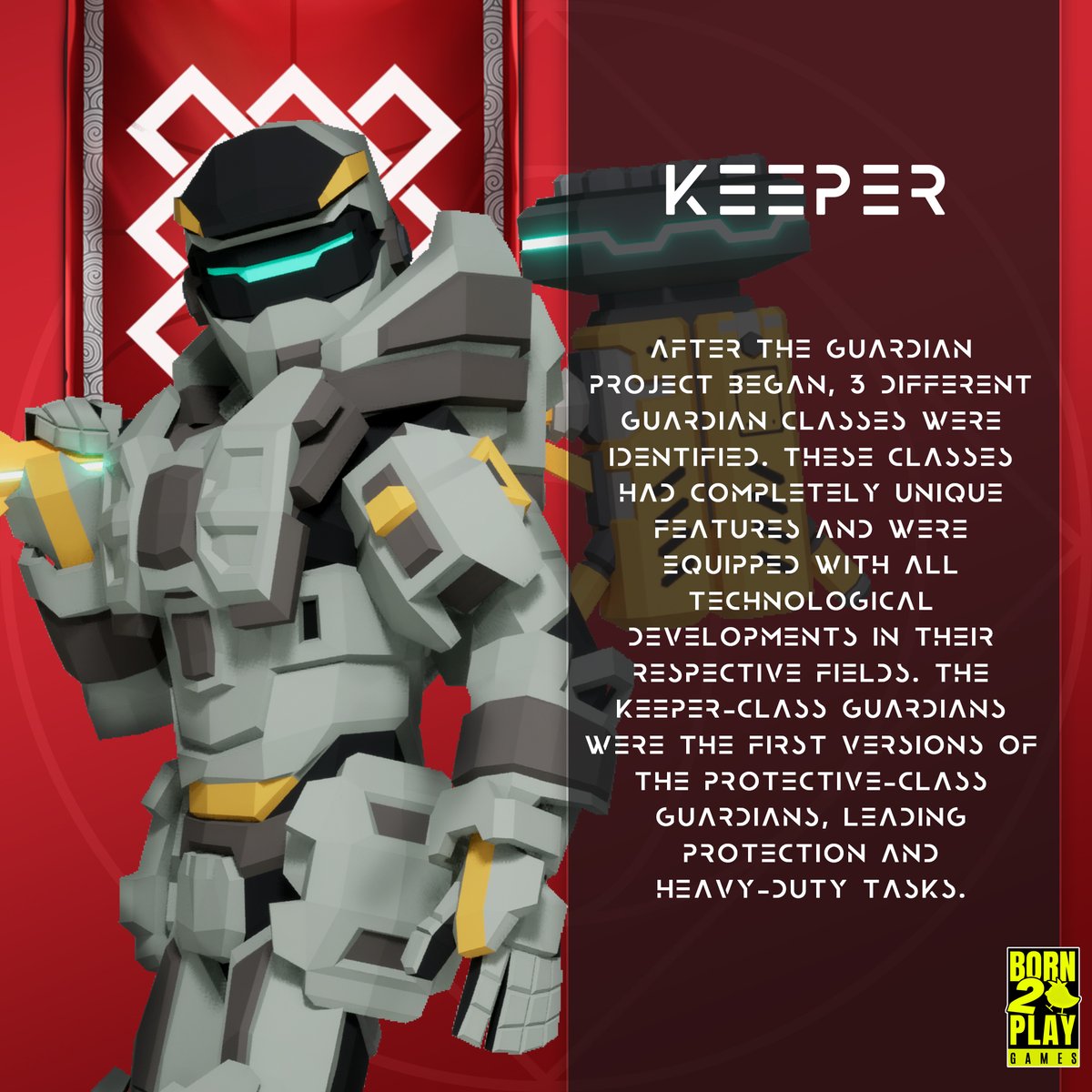 born2play_games's tweet photo. Keeper,, on the other hand, has the power of melee attack among mechadroids and is at the forefront with its defense features. 
Wishlist GUARDIANS on steam.
https://t.co/GkvsQKPKAH

#gamedev #game #indiedev #indiegames #steamnextfest #steam https://t.co/q1H875wHop
