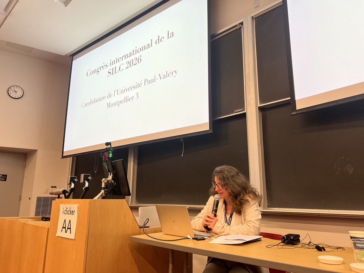 C’est officiel! Montpellier, SILC 2026

It’s official! Montpellier, #icls26

#icls23