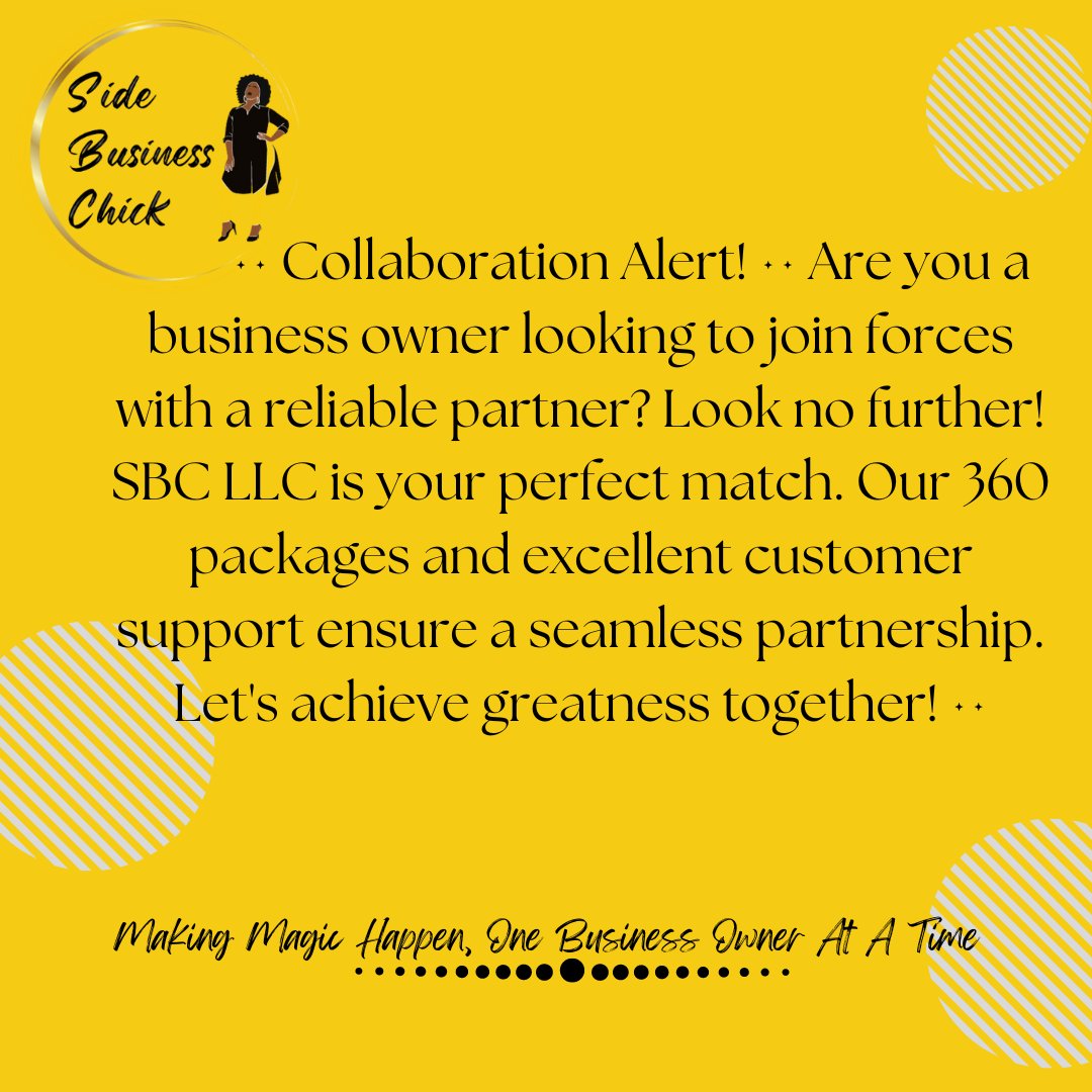 #follow #BusinessCollaboration #SideBusinessChick #PartnershipSuccess #virtualassistantforhire #virtualassistantservices