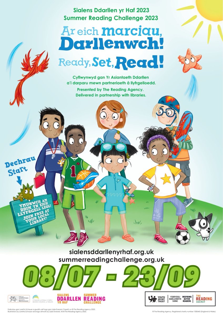 WellbeinMerthyr's tweet photo. Have you joined Merthyr's Summer Reading Challenge yet?! Get started at your local library!
Ydych chi wedi ymuno Γ’ Sialens Ddarllen yr Haf Merthyr eto?! Dechreuwch yn eich llyfrgell leol!
#wellbeingmerthyr #summerreadingchallegne #readysetread #merthyrlibraries https://t.co/BAP9lWaq33