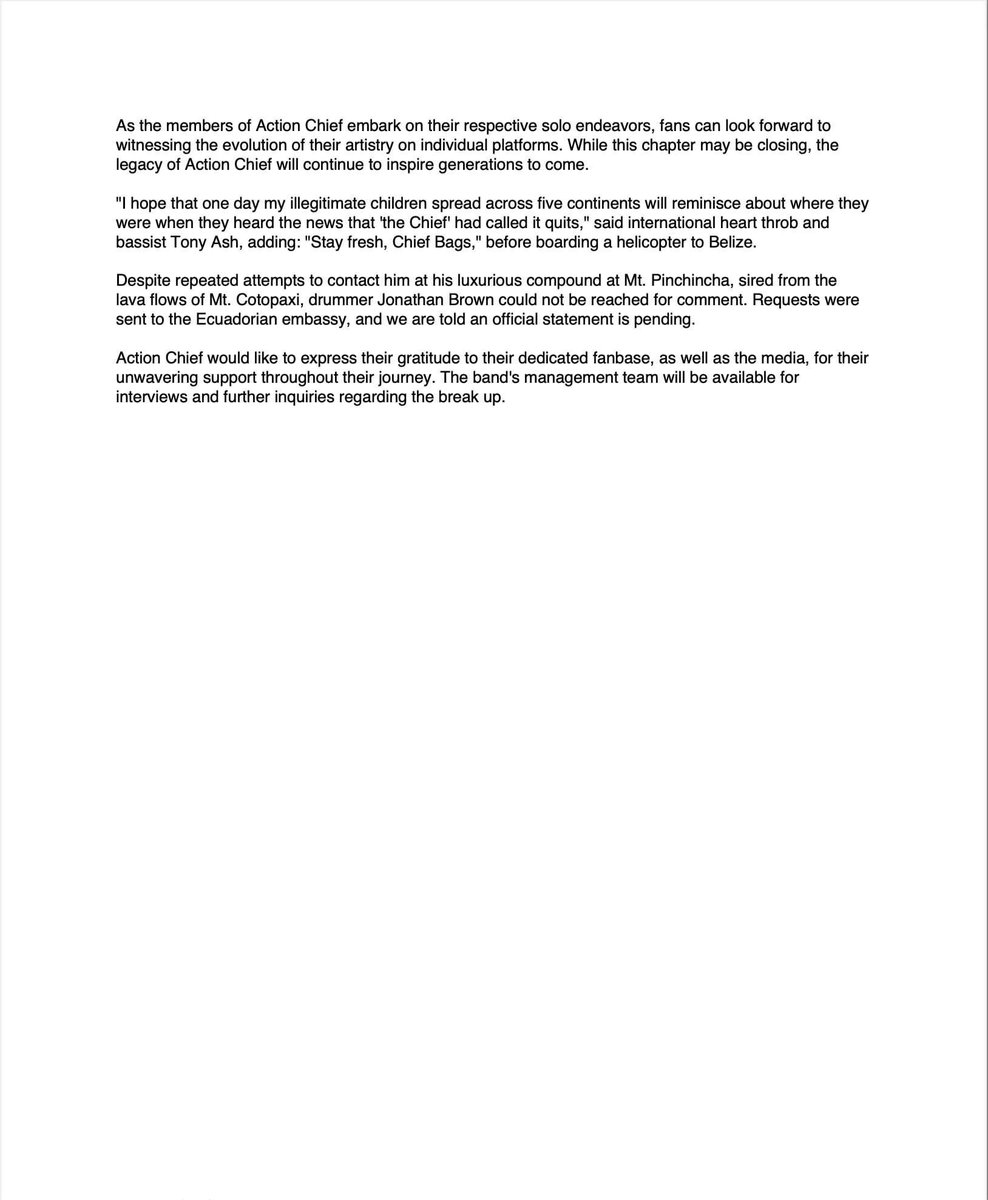 seismicwave's tweet photo. For immediate release. https://t.co/mowZf0HIjO
