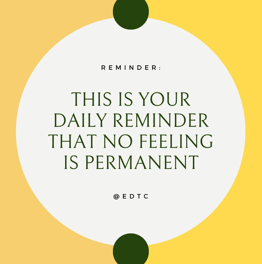 No emotion lasts forever. Cherish the good moments and find strength during the tough ones. Embrace the ever-changing nature of life and savor the journey. 
.
.
@edtcfeed