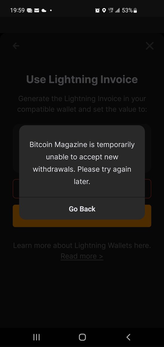 Blackmag316's tweet image. #Bitcoin Magazine App. Was ist da los? #FlashCodeFriday gone.