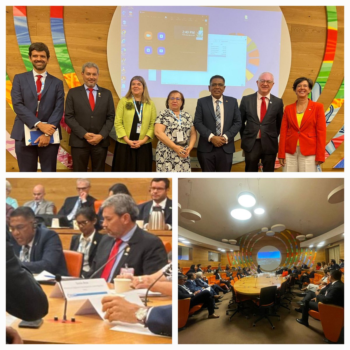 Agri Minister Mustapha of Guyana shares the national and CARICOM actions for transformed food systems towards healthy,  affordable diets for all - youtu.be/SSowuDABGJM
<a href="/CARICOMorg/">CARICOM: Caribbean Community</a> <a href="/FAOCaribbean/">FAO in the Caribbean</a> <a href="/UNGuyana/">UN Guyana</a> <a href="/MinAgriGy/">Ministry of Agriculture - Guyana</a>
