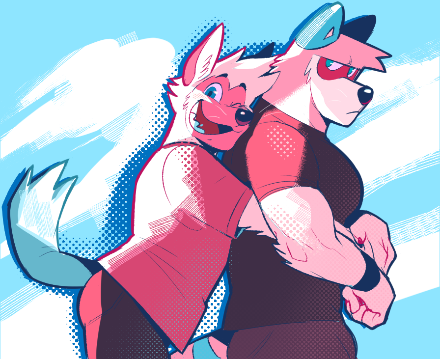 ploommy's tweet photo. I like coloring with limited color palettes https://t.co/v18sIWqGrC