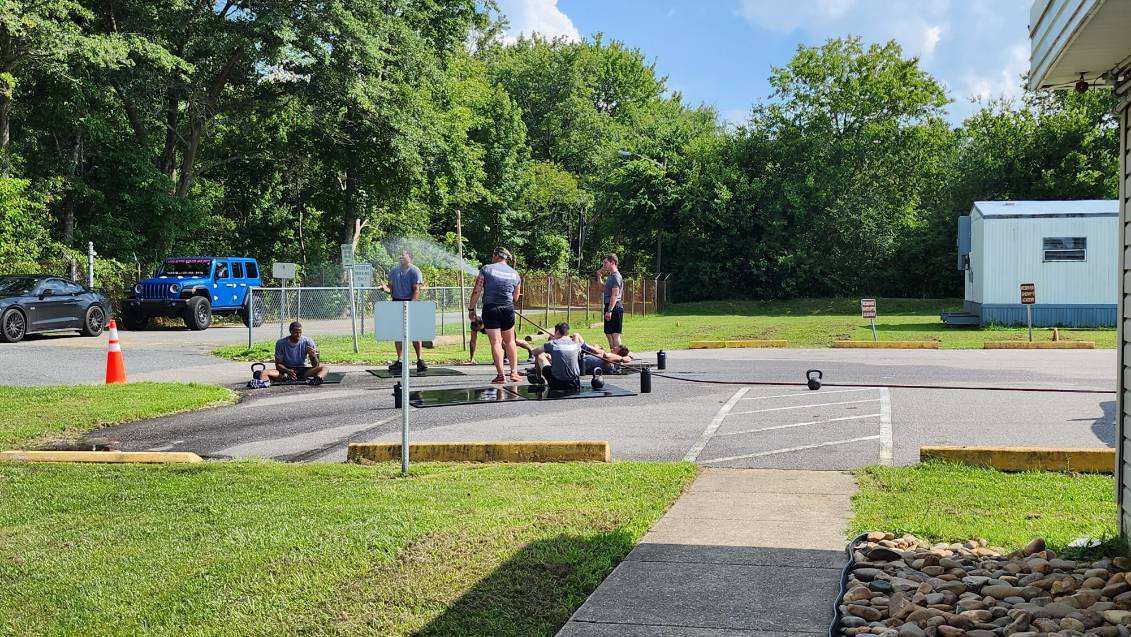 CPD_Careers's tweet photo. 🎉🏃‍♂️ The 74th Session is in week 21 and going strong! 🏋️‍♀️ This week, they're diving into exciting physical training that emphasizes teamwork and unity! 💪 Students share a part of the workout! 🤼‍♂️ #Teamwork #PhysicalTraining #Week21 @AboutChesapeake 

Answer The Call. Apply online! https://t.co/uP5pB82dMF