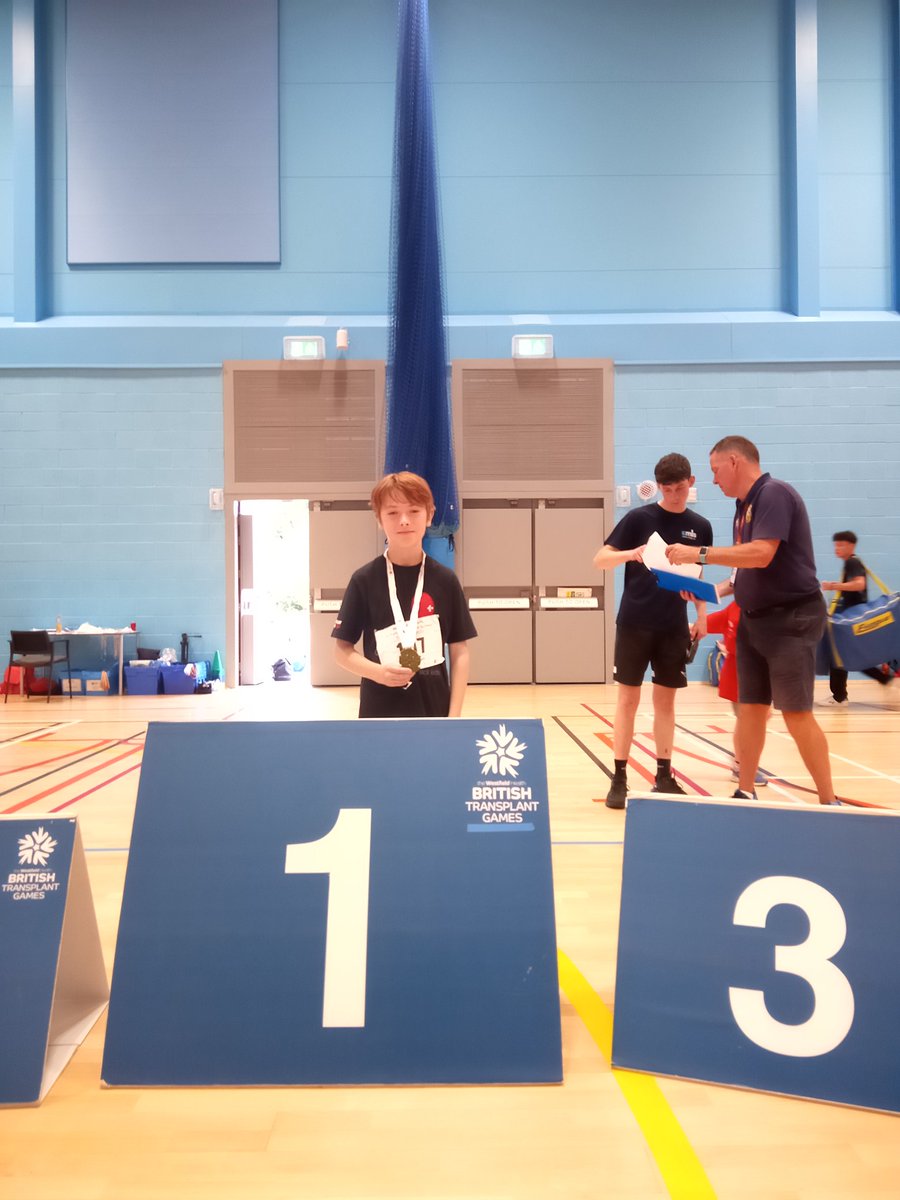 First day of competition at  The British Transplant Games  2023 done.

2 GOLDS, Obstacle Race and Long Jump 

<a href="/Bham_Childrens/">Bham Children's Hosp 💙</a> <a href="/DonorFamilyNetw/">DonorFamilyNetwork</a> <a href="/tweetcldf/">CLDF</a>  <a href="/NHSOrganDonor/">NHS Organ Donation 💗🫀🫁</a> @WHBTG 

#GiftLifeDonate