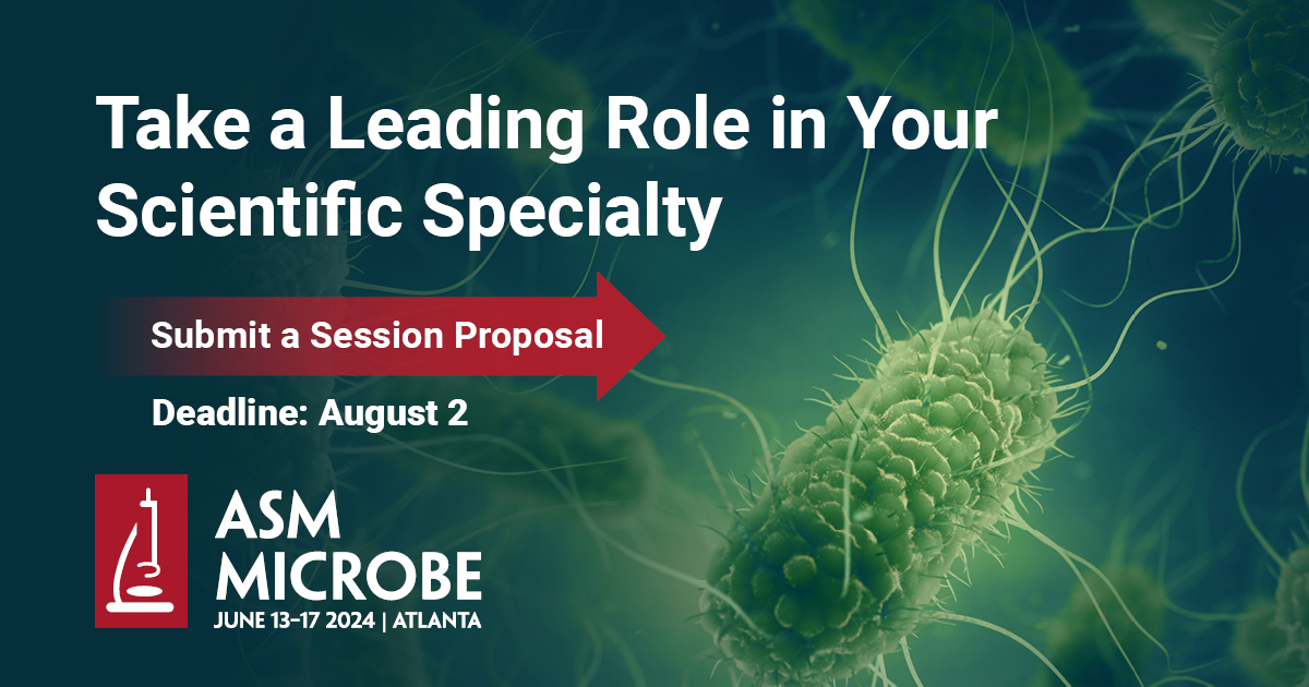 Where else can you collaborate with peers at every career level while garnering visibility to advance your science? From developing content to recruiting speakers, you'll gain experience to enhance your CV while helping to shape the #ASMicrobe program. Submit by Aug. 2.