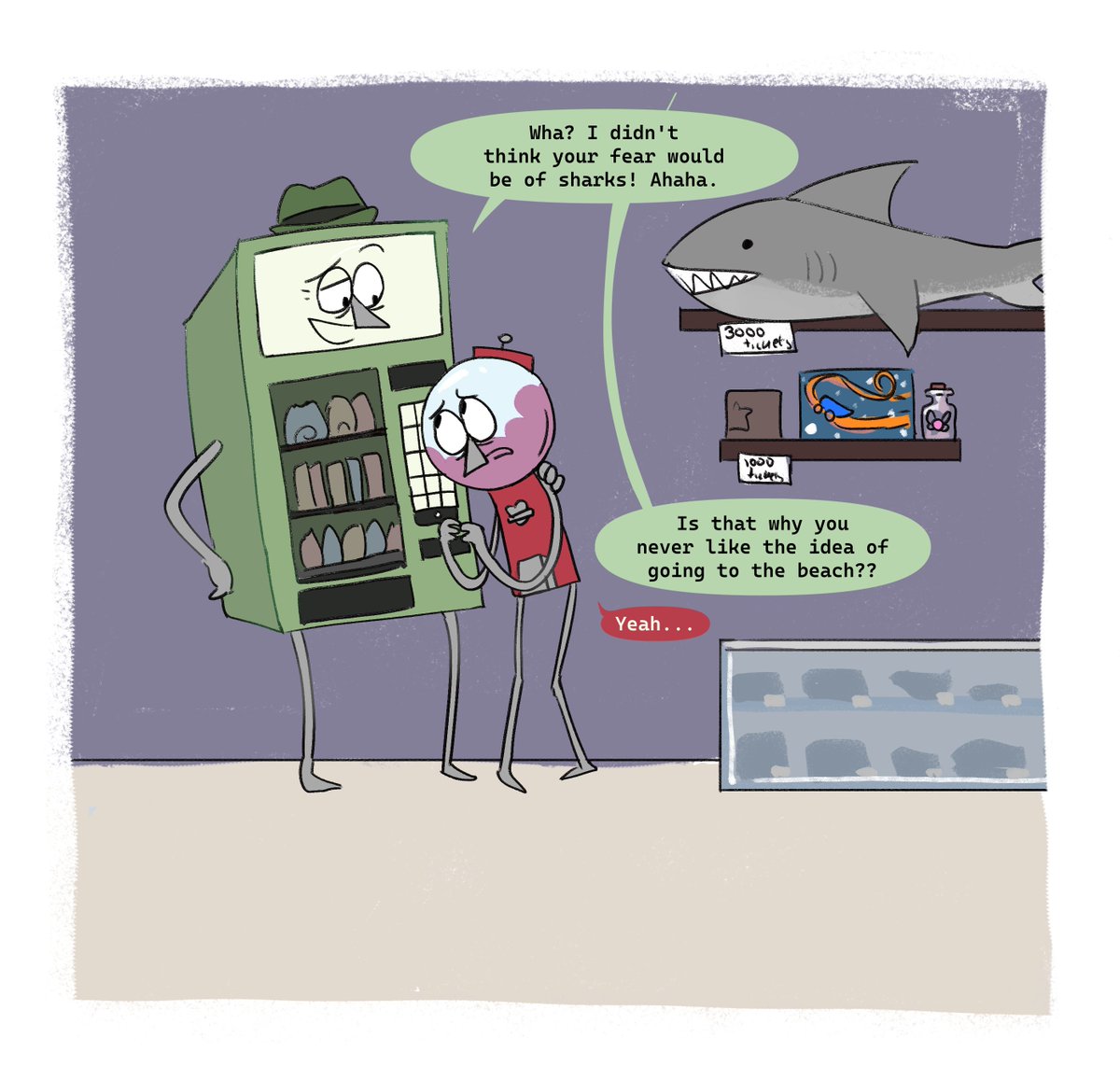 luminesparkz's tweet photo. Fear #regularshow #regularshowbenson #regularshowgene https://t.co/bhXq7A4gdO