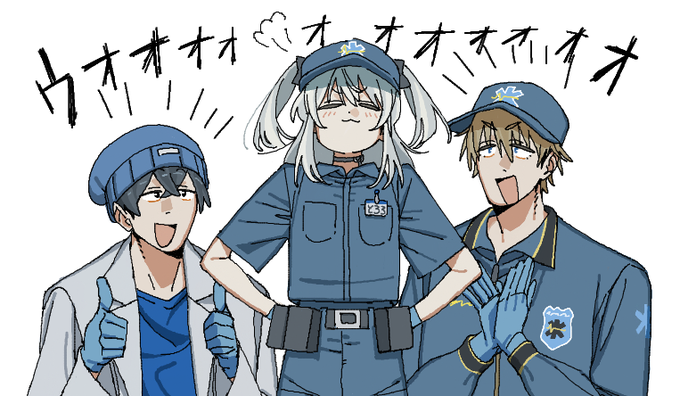 「警察 ショートヘア」のTwitter画像/イラスト(人気順)