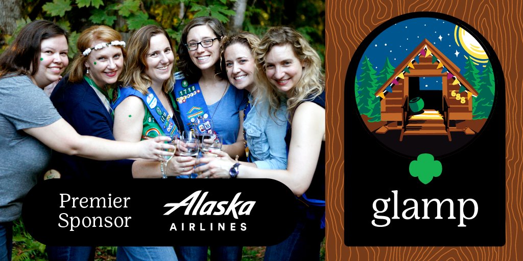 Feeling lucky? Our Glamp auction features two round-trip tickets anywhere @AlaskaAir flies—get your Glamp tickets today! ✈ Major thanks to Alaska Airlines for being our Glamp premier sponsor and supporting Girl Scout camp scholarships. 💚 bit.ly/3Op4DDe #GirlScoutsWW