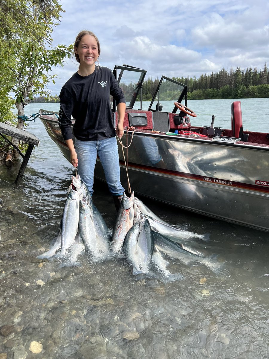 ChadNelson808's tweet photo. The girls @_MadelineNelson &amp; mom are in Alaska for the salmon run. #meatrun 
Boys are home working ~ @MasonNelson84 first action less than a week away! https://t.co/aUav3GlntY
