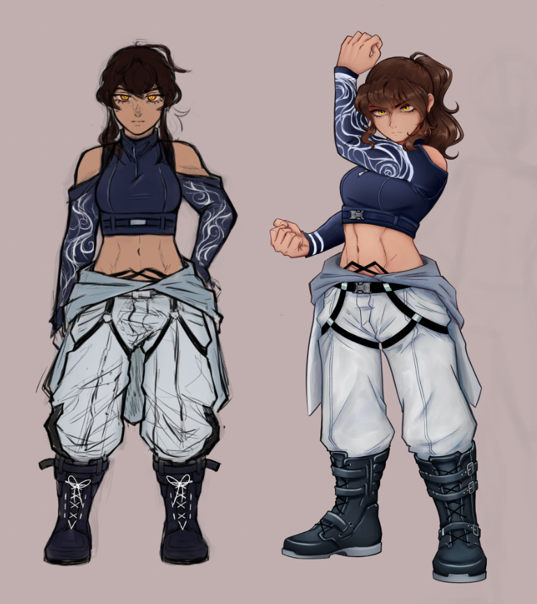 Kibouibon's tweet photo. Making a few Changes for my Skipper OC again #starline2 https://t.co/dNnh9mRpHQ