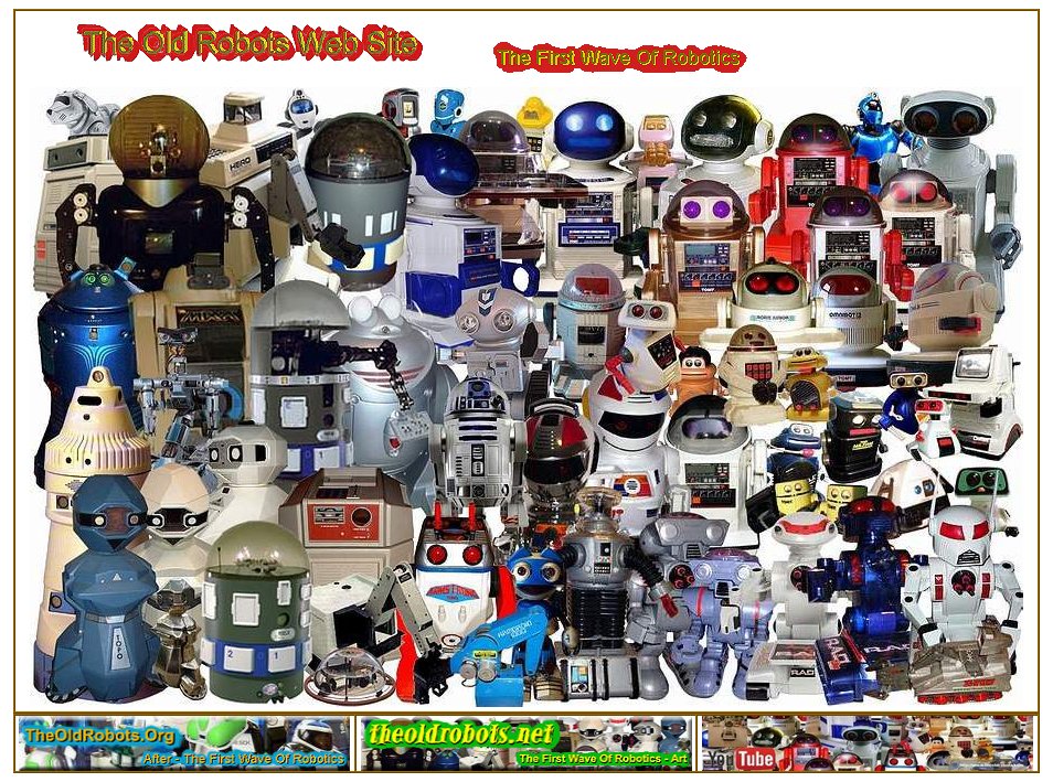 the #linkcache has cached its 60th link!

The Old Robots - A collection of robots and robot pictures from the 1950s, 1960s, 1970s, 1980s and 1990s. If you are interested in robot history, this collection of the First Wave Of Robotics is for you.

links.netizen.club