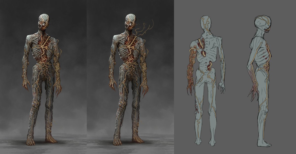 We're back with more concept art from #TheCallistoProtocol, and this week, we have The Blind Biophage.