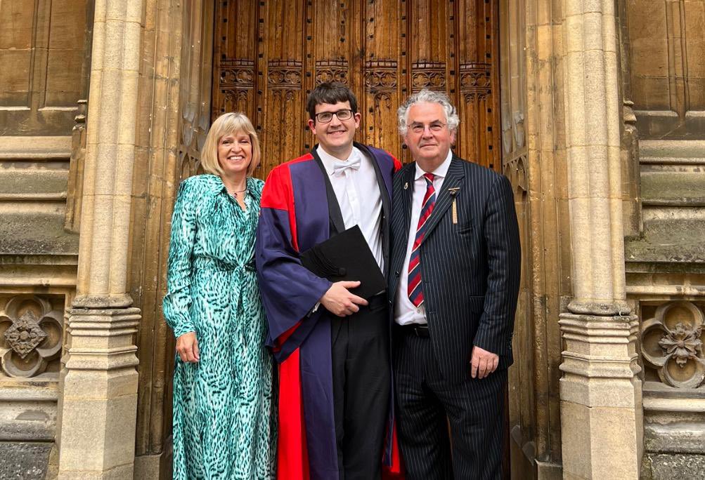Nostalgic to be back at the Sheldonian for <a href="/HughesDLlwyd/">Dan Hughes</a> Dphil graduation <a href="/UniofOxford/">University of Oxford</a> Proud  brother!