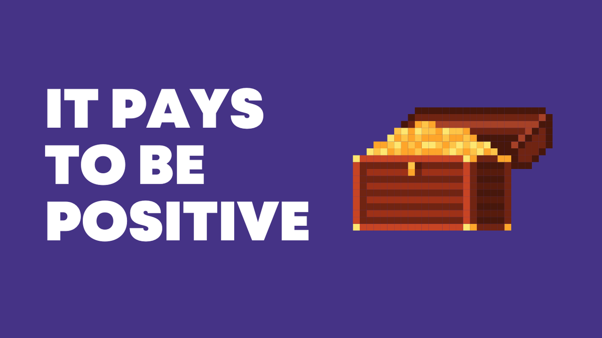 It pays to be positive! ☀️

A recent study has shown that games characterized by a positive, respectful, and inclusive environment experienced a 54% gain in revenue compared to those that did not prioritize these values.

The business case for intentional community management is