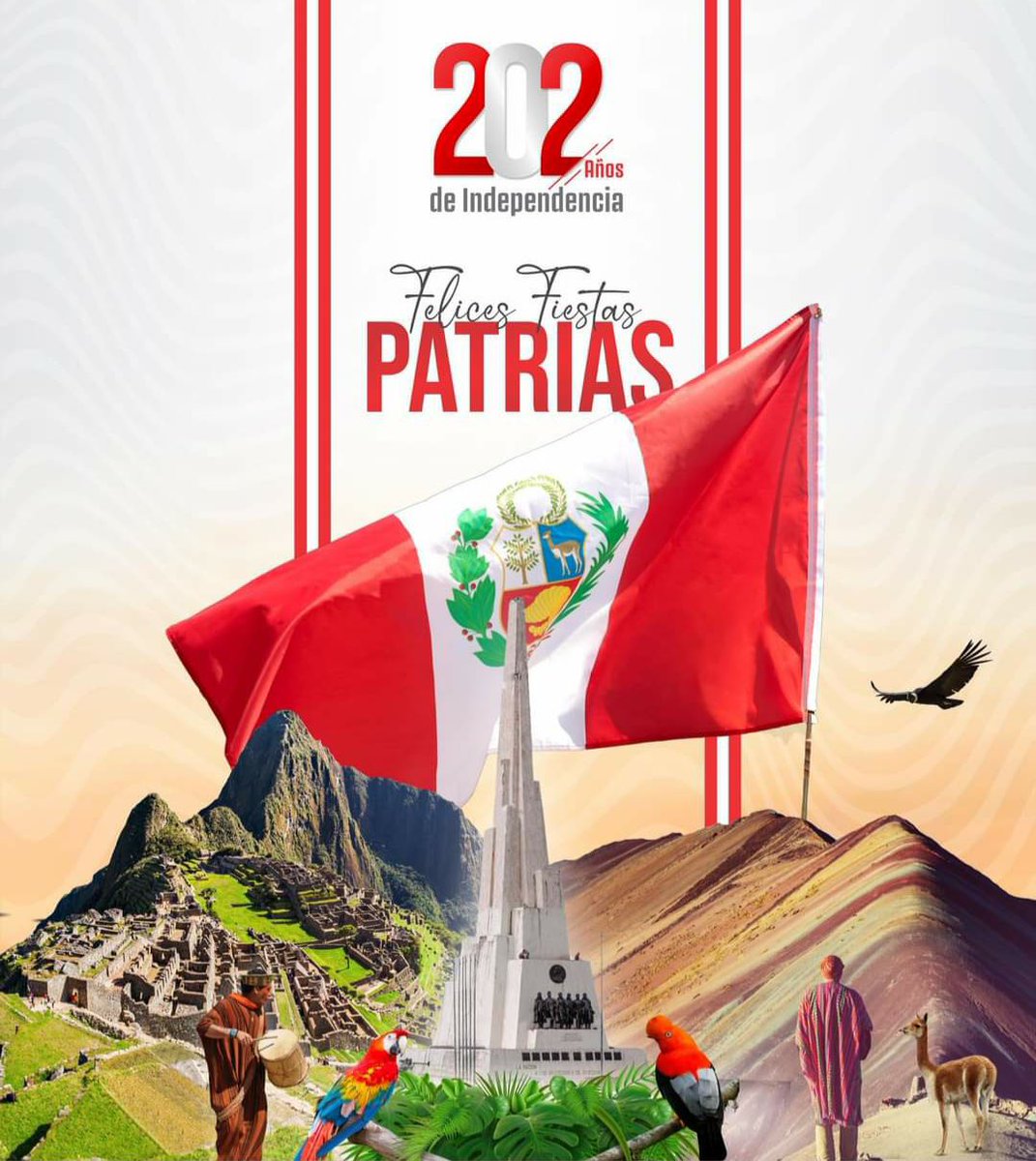 DavidCoragua's tweet photo. Orgulloso de ser peruano #Feliz28Peru 🇵🇪♥️ https://t.co/q8Rwu5tqJD