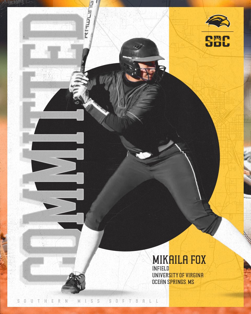 SouthernMissSB's tweet photo. Extending the summer signing list 📈

Welcome to the 601 Kayla and Mikaila! 🦅🥎

#SMTTT | #RiseAsOne https://t.co/xUOguImCMZ