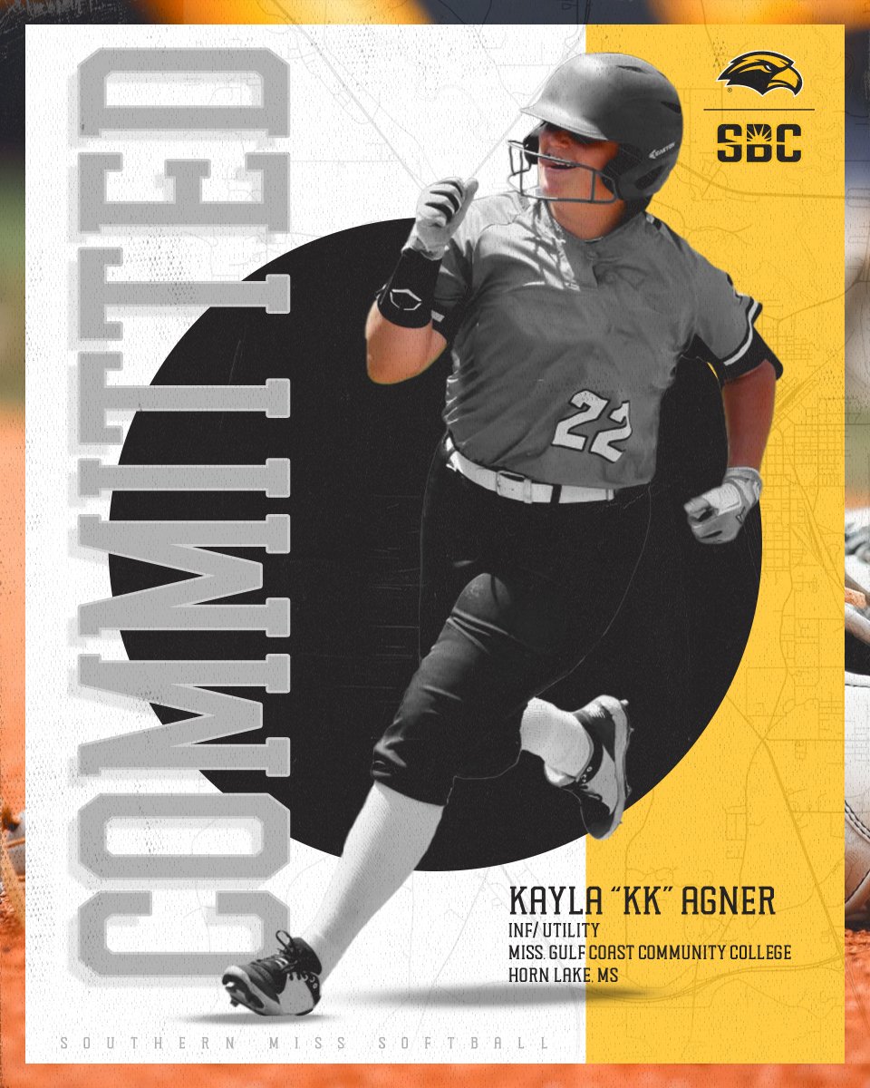 SouthernMissSB's tweet photo. Extending the summer signing list 📈

Welcome to the 601 Kayla and Mikaila! 🦅🥎

#SMTTT | #RiseAsOne https://t.co/xUOguImCMZ