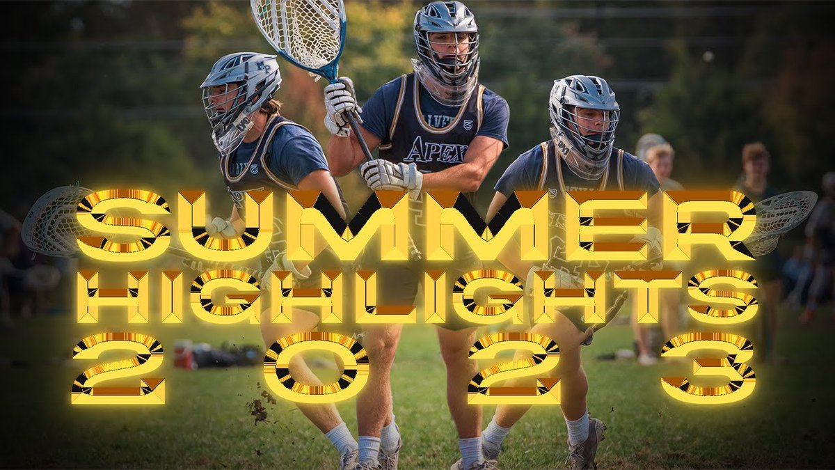 Summer 2️⃣0️⃣2️⃣3️⃣ Highlights

youtu.be/_RHNzM_Wg9I

<a href="/MP_Lacrosse/">MP Lacrosse</a> 
<a href="/MesaLacrosse/">Mesa Lacrosse 🇺🇸</a> 
<a href="/foundationlax1/">Foundation Lacrosse</a> 
<a href="/NetNationLax/">Net Nation Lacrosse</a>