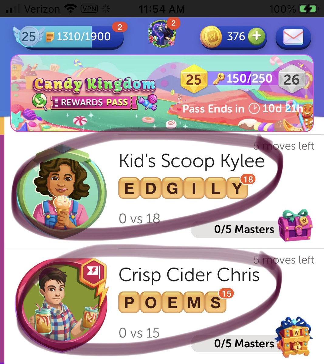 AliMerchan80197's tweet photo. If no kids are allowed on the app, then who really is your target audience/players @zynga @WordsWFriends? I am not trying to be disrespectful here, but I am at a loss. Hopefully, you will get back on track soon, start listening to your adult customers & #BringBackLightningRound! https://t.co/rxB5kMbPDU