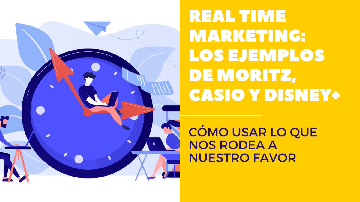 Enredatt's tweet photo. En el último artículo de https://t.co/EQIfxAvrEp te explicamos como las marcas utilizan eventos de actualidad para crear campañas de marketing exitosas. 
#realtimemarketing #casio #moritz #disney #thebear https://t.co/6LN5DT4jR8