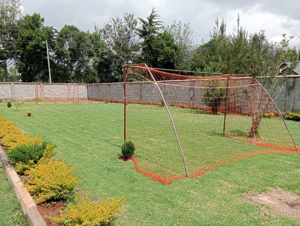 weskorir's tweet photo. “Train up a child in the way he should go,And when he is old he will not depart from it”Prov 22:6 . So I asked my son what he wants to be when he grows up and he says he wants to play soccer and I build a soccer field at home for him to train in. Impressed with his goal keeping https://t.co/np7ZlXnxmh