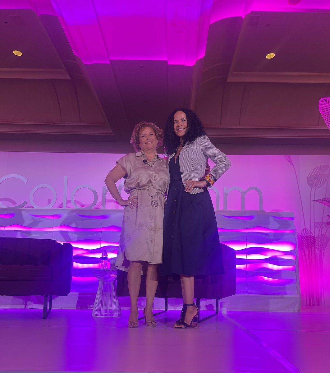 ColorCommntwk's tweet photo. โCreating images, representation & what I didnโt see growing up was my way of giving back.โ Thank you @IamDebraLee for your commitment to helping others coming up behind you! #C2Miami #ColorComm https://t.co/9zjfpGsB5C