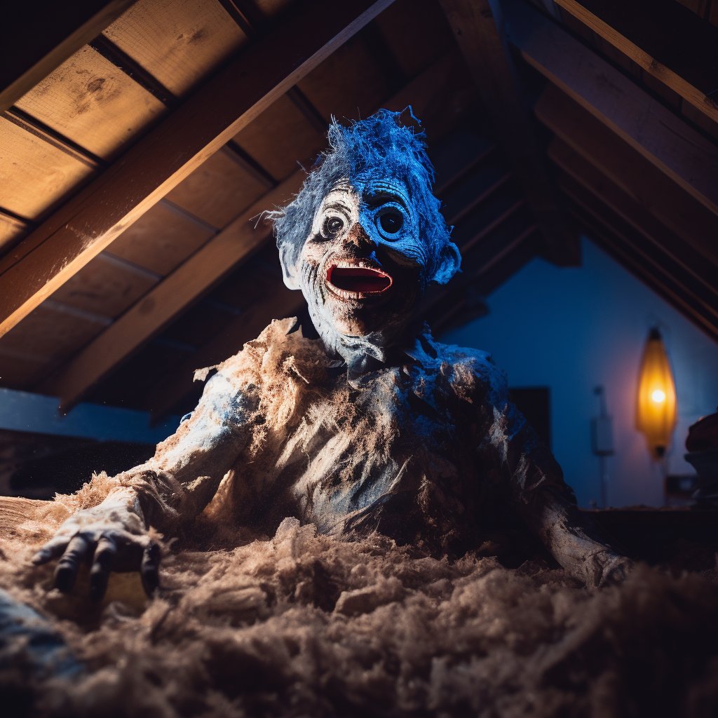 You find this thing in your attic. It says it knows all your passwords and will release them on socials if you ever return to its lair. What do you do?