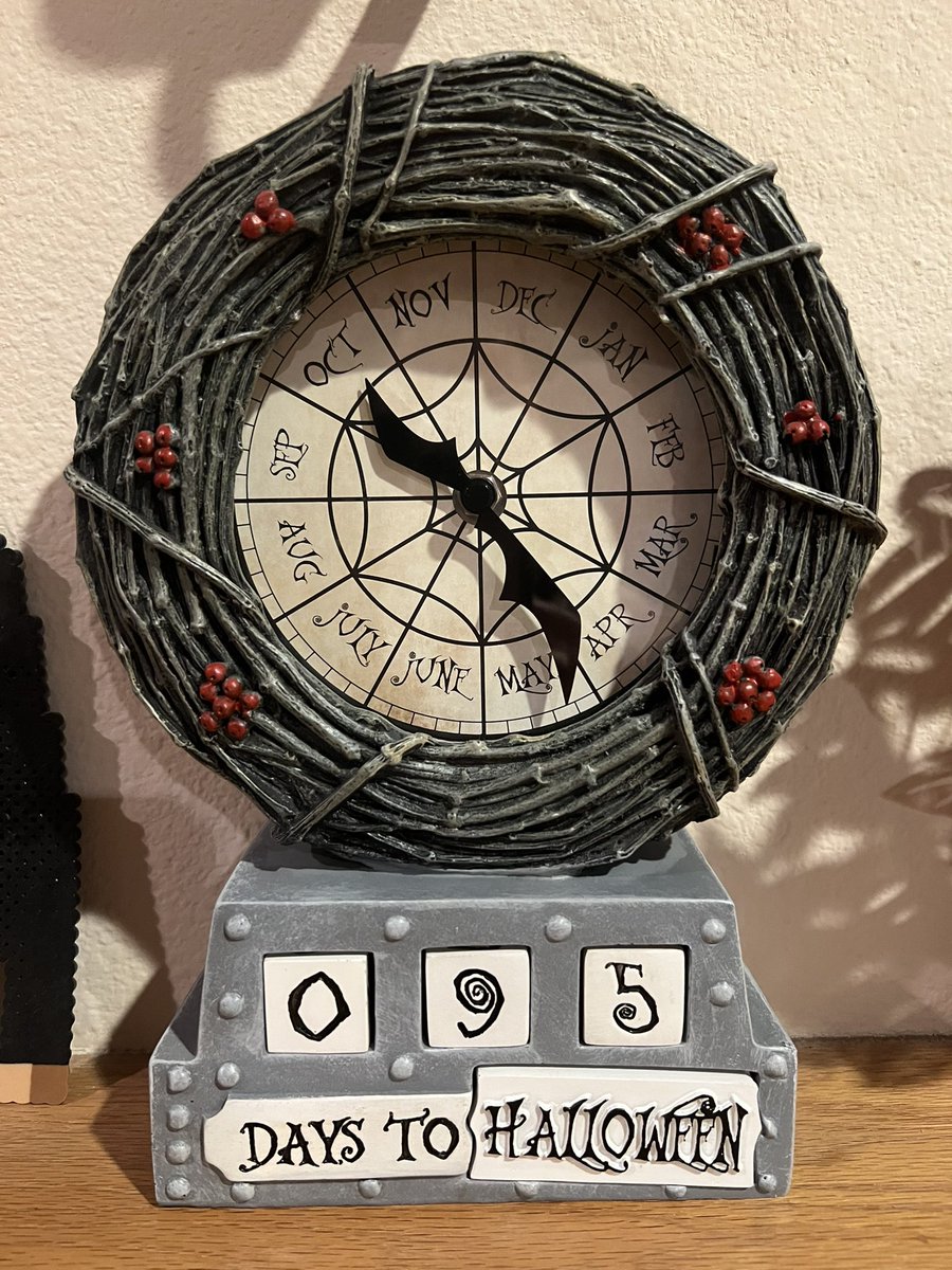 NicoleBdorf's tweet photo. In our house, the countdown to the next #Halloween begins November 1st ππ°οΈ
#95DaysToGo #IsItHalloweenYet https://t.co/hhnm0vStIV