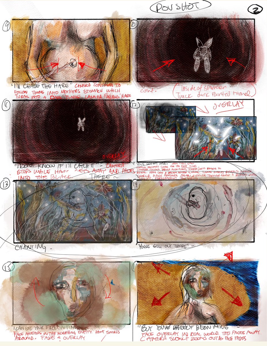 Nalanimation's tweet photo. An intimate look behind the curtain 🎪 My storyboards for the music video “Mercy” https://t.co/sP07sxomin
