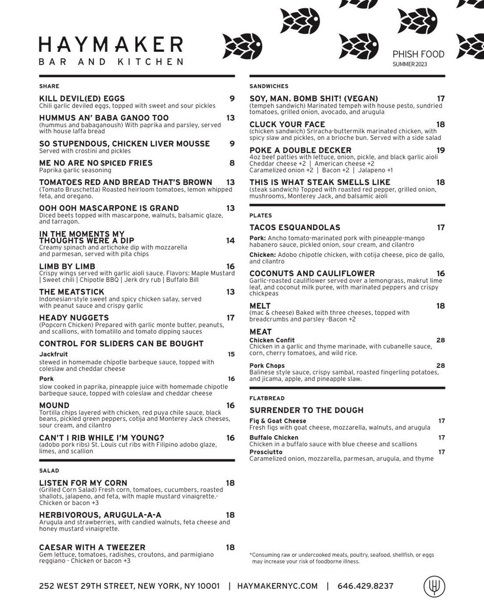Haymaker NYC

reddit.com/r/phish/commen… #phish