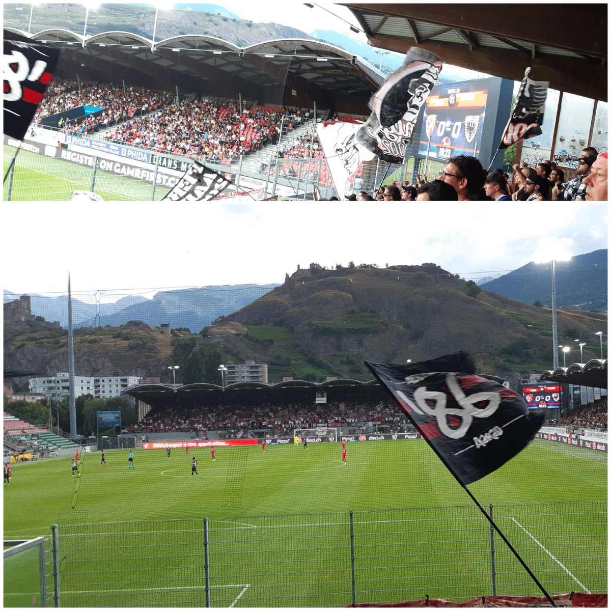 Hopp #Aarau #FCAarau Gruess aus dem Tourbillon👋🏻✌🏻