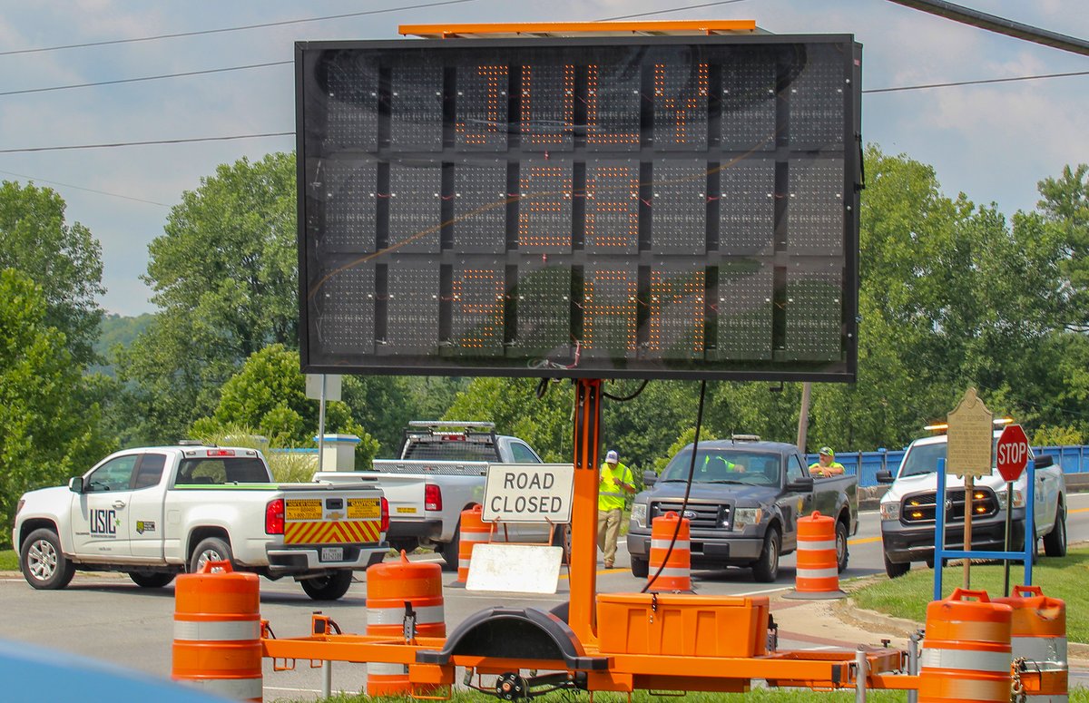 Just received an update from Kentucky Transportation Cabinet, emergency repairs to the U.S. 42/KY36 bridge in Carrollton are underway but a little behind schedule for reopening by 3 p.m. . Crews now looking at 5-6 p.m. for having project done and bridge reopened to traffic.