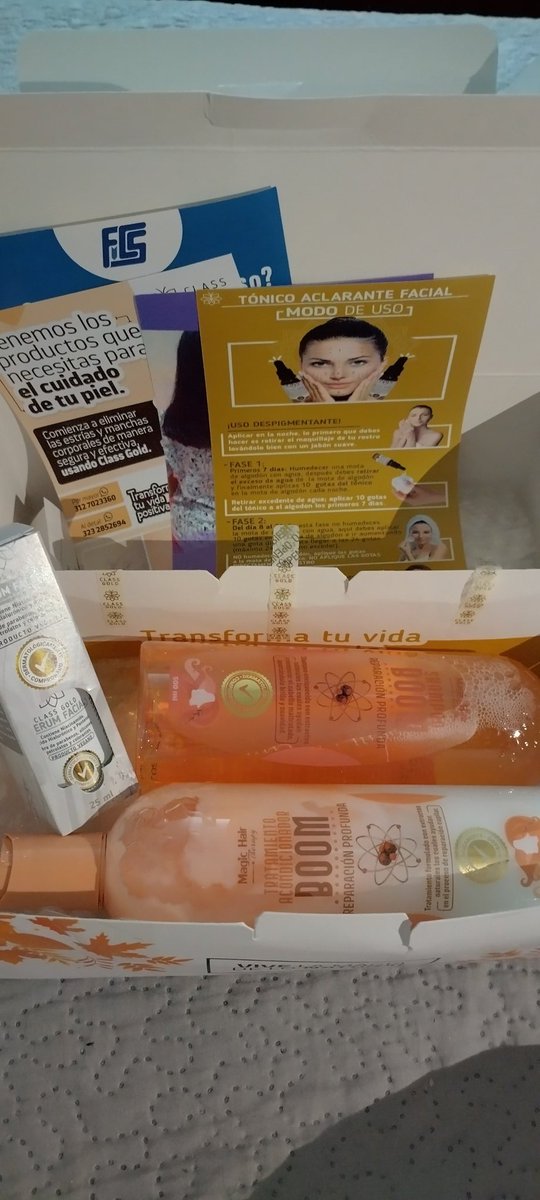 Pelirola's tweet photo. Holi, ya tienen su kit de Reparación total de #MagicHair y el Serum #ClassGold.... Son maravillosos!! El pelatzo divino y la piel de porcelana!! #RecomendadosPelirola https://t.co/aXQpGaWeHp