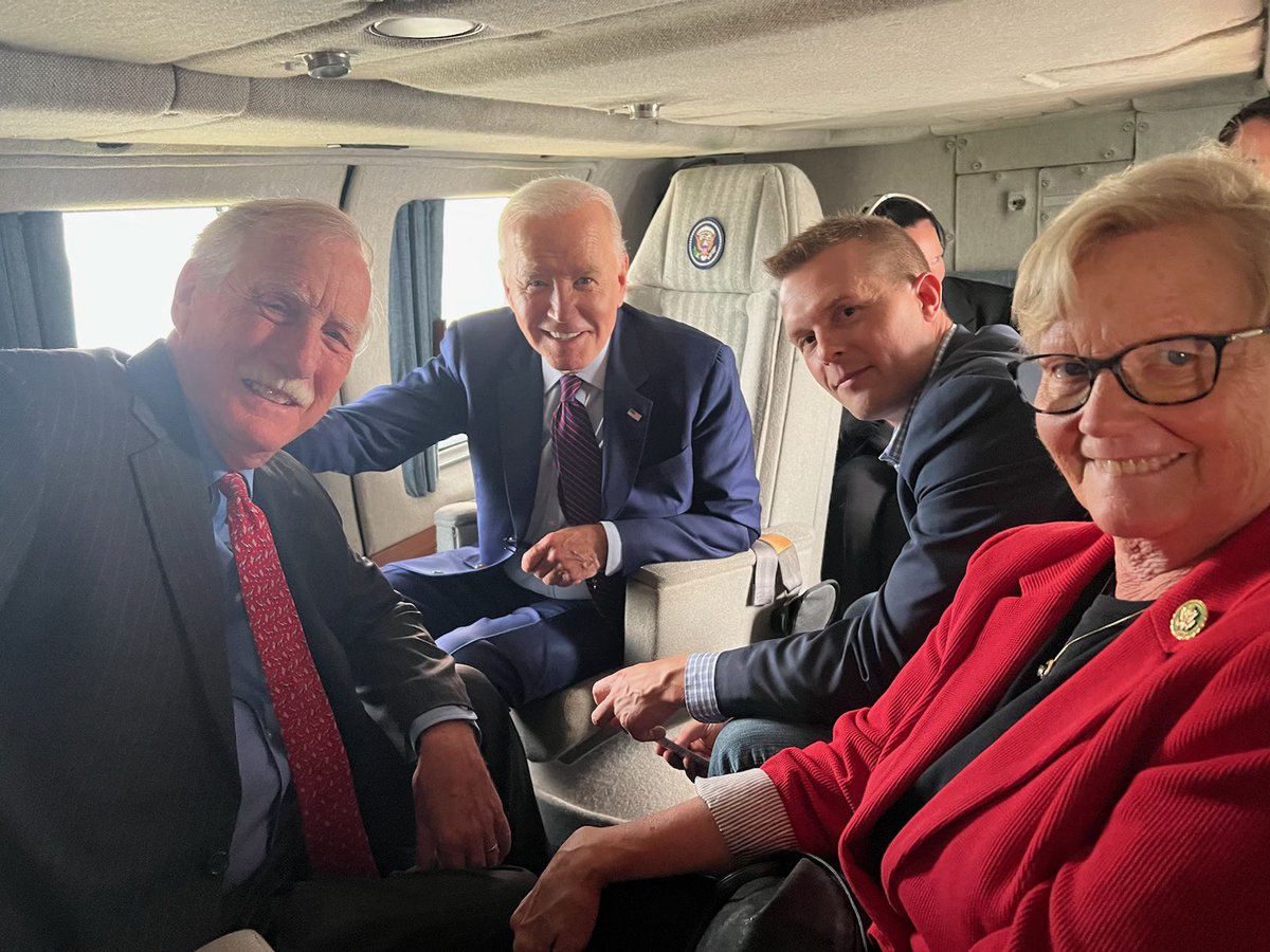 Get in we’re strengthening the economy!

Thank you for visiting Maine, <a href="/POTUS/">President Donald J. Trump</a>!
