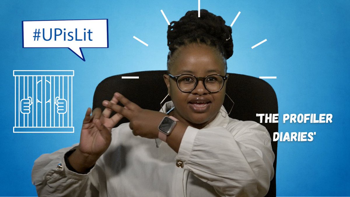 UPLibrary's tweet photo. #UPIsLit: This week, Boitumelo Masilo shares her review of the true crime book “The Profiler Diaries,” written by Gérard Labuschagne. Comment if you read it!😀 Watch the full video below: https://t.co/VZUThQE8TW https://t.co/34hfKOpaZt