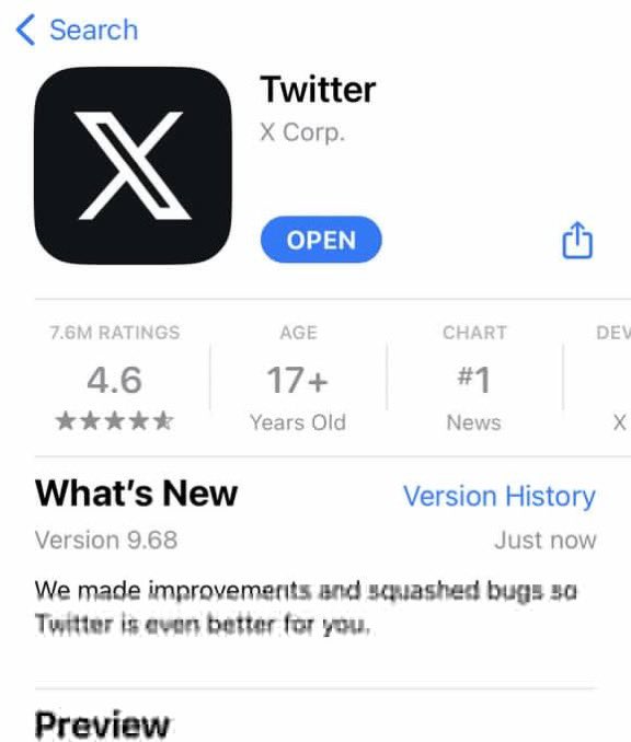 ElonMuskAOC's tweet photo. X IS OFFICIALLY LIVE ON iOS 

🔥🔥🔥 https://t.co/Zq58TDeTUp