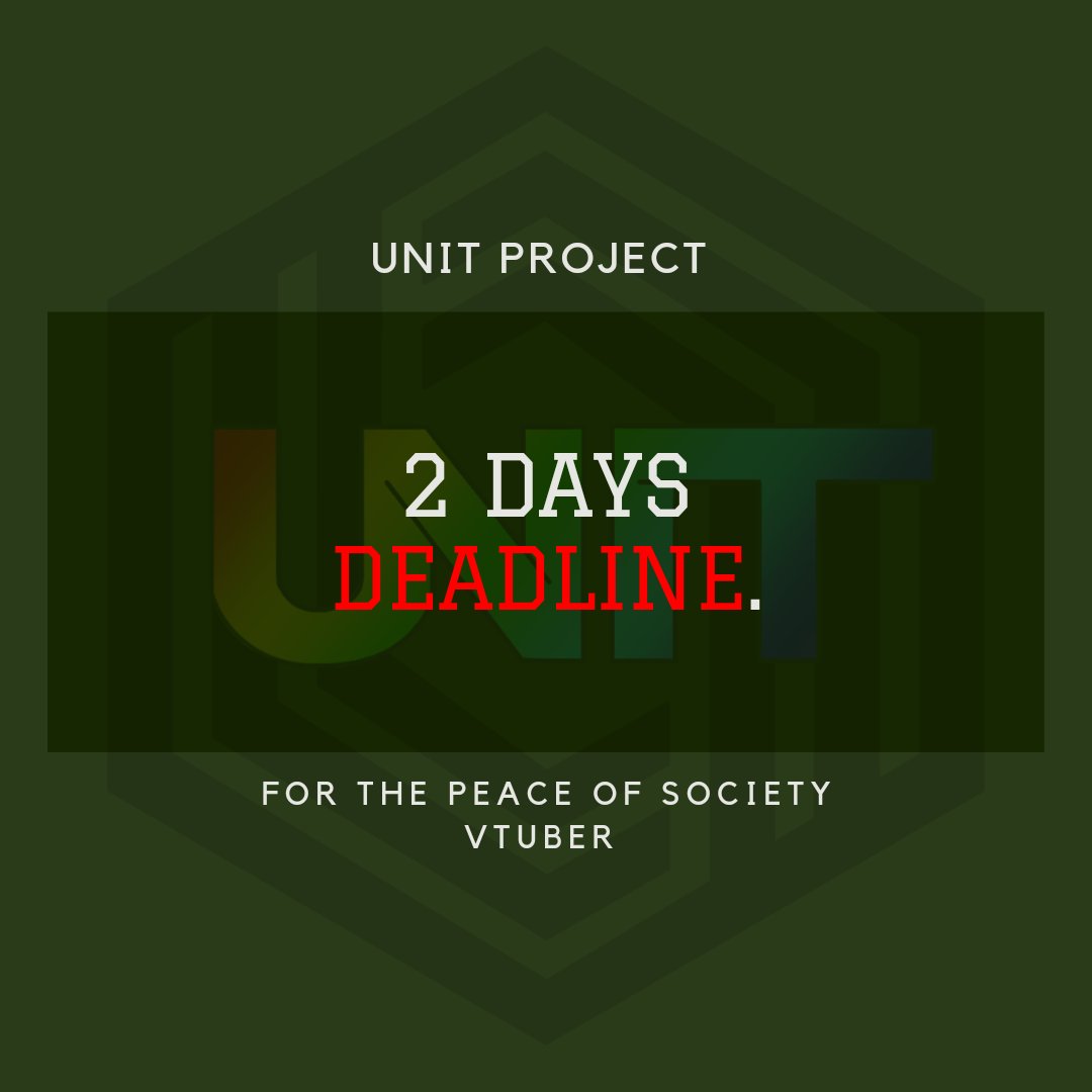 UnitProject1's tweet photo. ⚠️ 2 Days Deadline.

🗓️ เปิดรับสมัครผู้ทดสอบตั้งแต่วันนี้ - 30 ก.ค. 2566
ได้ทางช่องทางนี้ : https://t.co/B1o3vqU4dY

หากมีข้อสงสัยสอบถามเพิ่มเติม ติดต่อ inbox ได้ที่ 
FB: Unit Project | Twitter : @UnitProject1 / @Unit_T01

#VtuberTH #Vtuber #VtuberAudtion #UnitProject #วีทูปเบอร์ https://t.co/5Fo6hiksAh