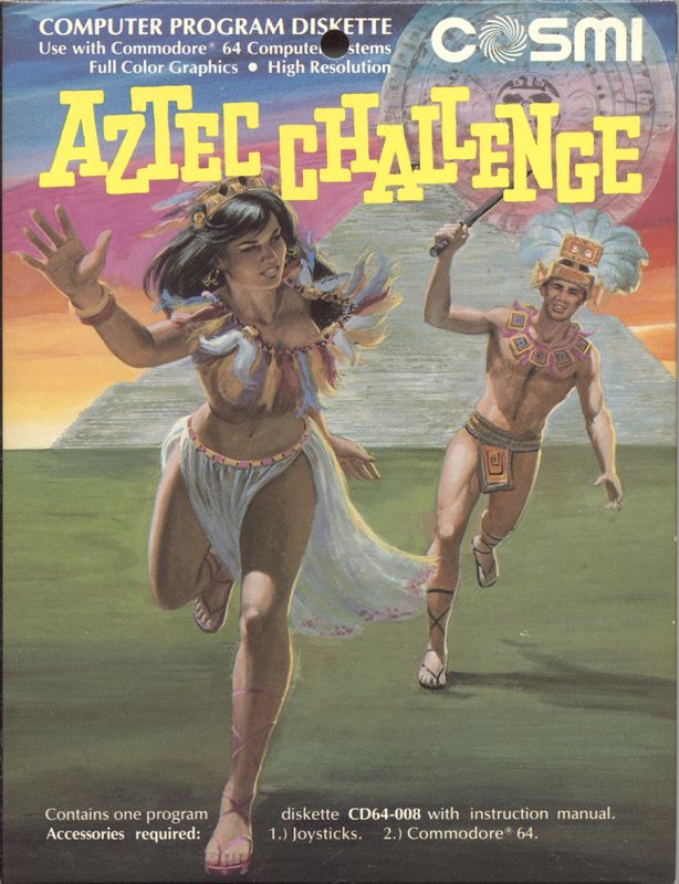 davidmt's tweet image. Game box art was so much better in the '80s (Part 6)

Some covers from Cosmi, who published games beginning in 1982 for the #C64, #Atari, #IBMPC and other platforms. They continued to release software (mostly budget-priced titles) well into the 2000's. 

#Commodore64 #RetroGames