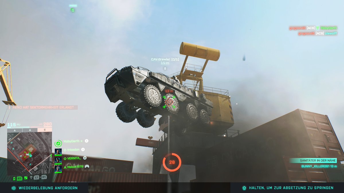 Brawler on flag 😁😁😁#PS5Share, #Battlefield2042