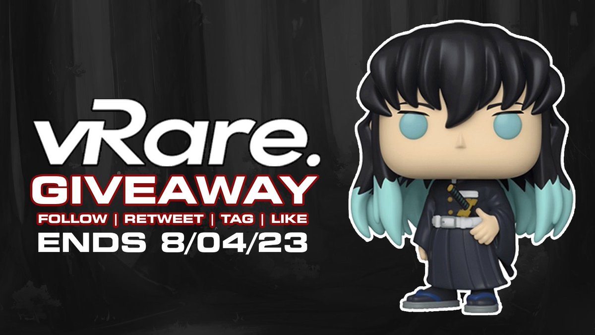 The Mist Hashira told us you wanted a GIVEAWAY!😶‍🌫️

Muichiro Tokito Shared Exclusive

Rules : Follow | Retweet  | Like

🚨Ends 8/04/2023🚨

Let everyone know we at vRare are HERE for the FANS!🔥