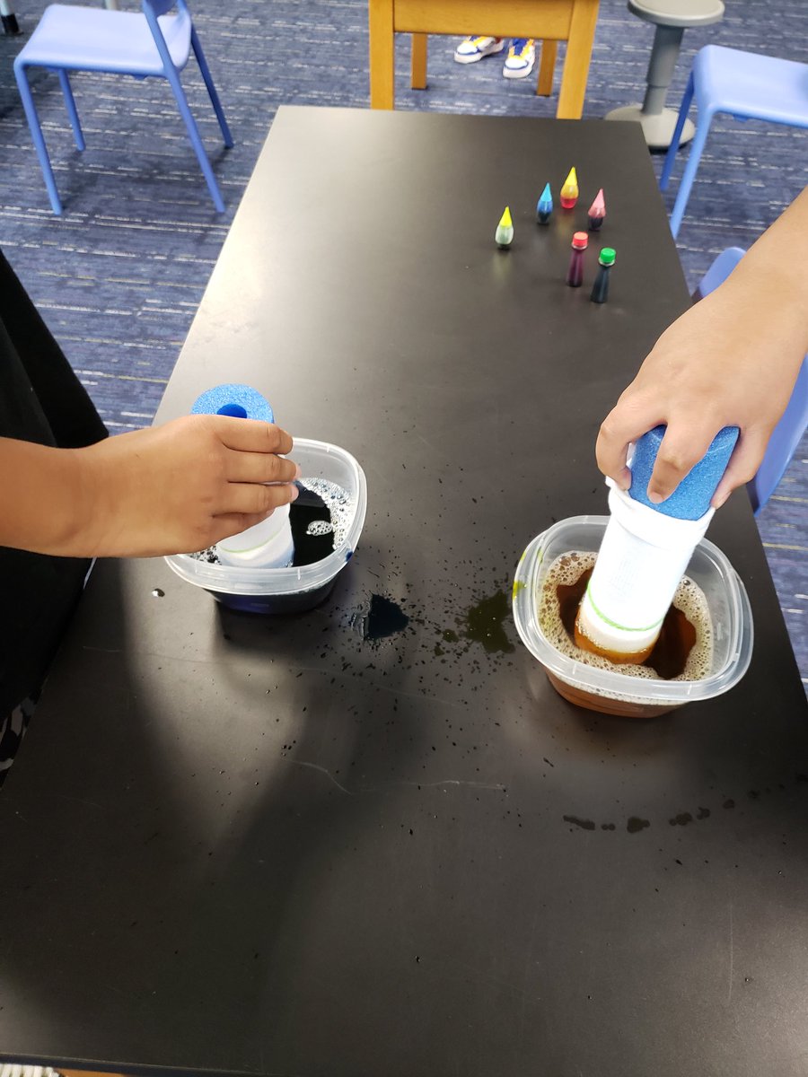 Team MARVELoUS making bubble snakes and learning the Science behind it. <a href="/SandersSELF/">Sanders SELF</a> <a href="/TarynJRichard/">Taryn Richard</a> <a href="/WayneTwpSuper/">Dr. Jeff Butts</a> @